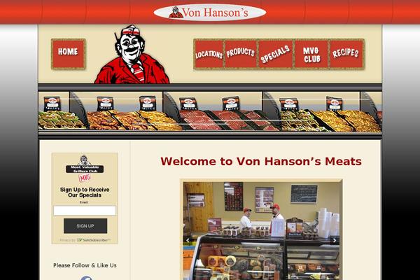 vonhansons.com site used Vonhansons
