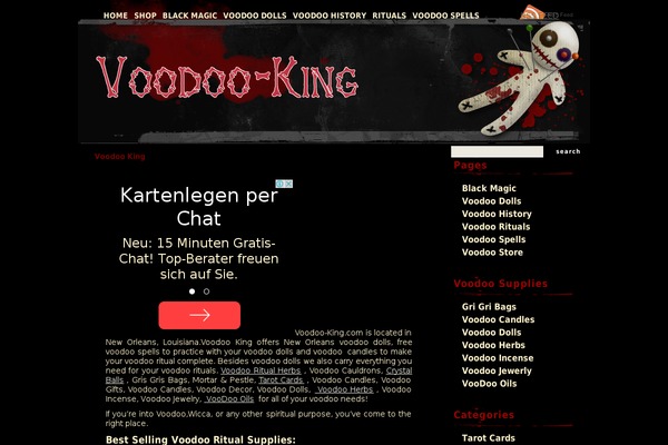 voodoo-king.com site used Bad Mojo