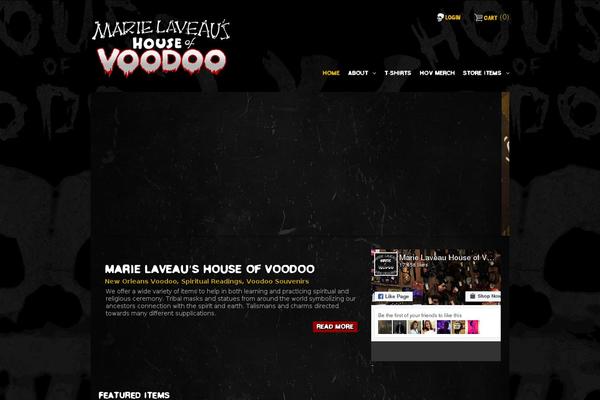 voodoo theme websites examples