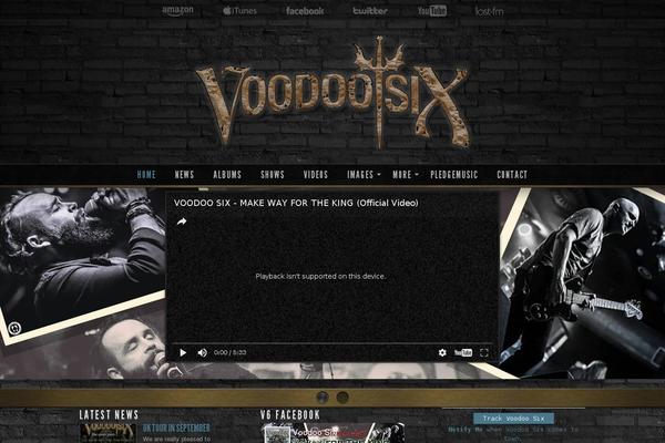voodoosix.com site used Dark-gritty-evolved
