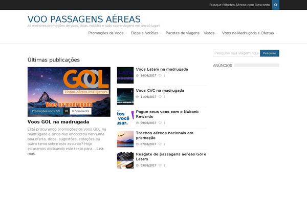 voopassagensaereas.com.br site used Curated