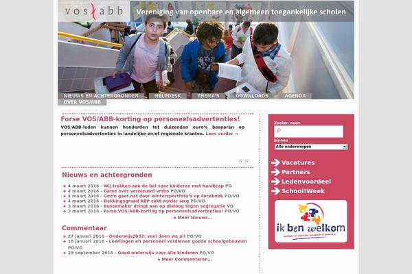 vosabb.nl site used Ai-child-theme