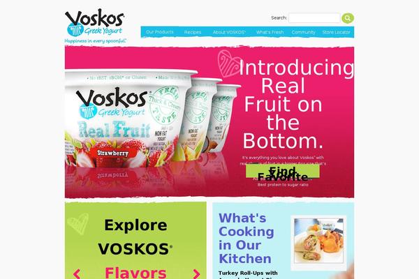 voskos.com site used Wp-frmwrk