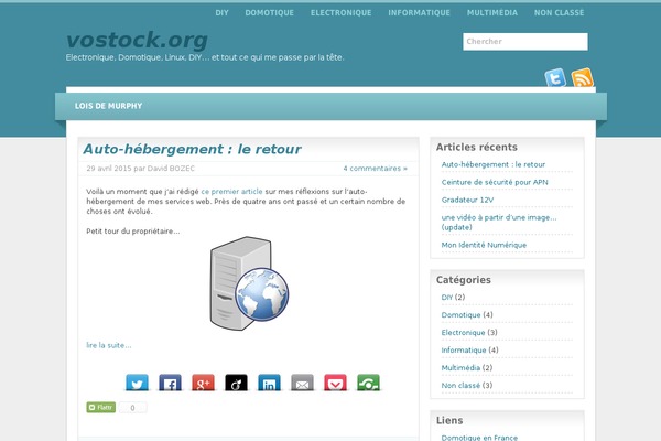 vostock.org site used Wptune-fr