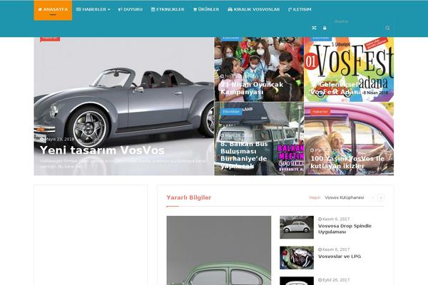 Oxygen theme site design template sample