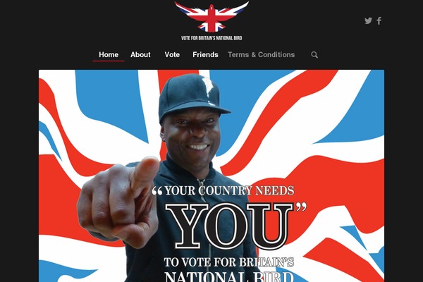 votenationalbird.com site used Vote