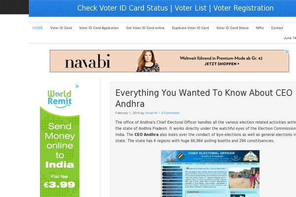 voteridcard.org.in site used Voteridcard-v3