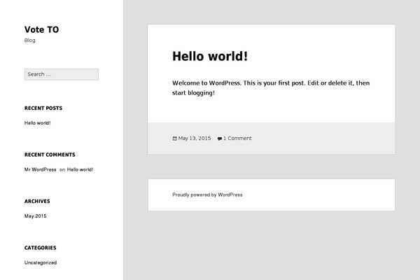 Zita theme site design template sample