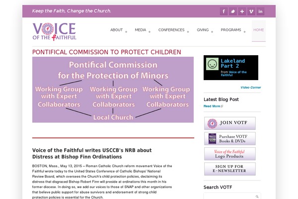 votf.org site used Votf