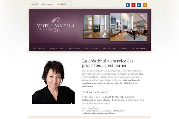 votremaisonsurson36.com site used Maison36