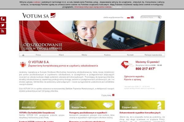 votum-sa.pl site used Votum-new