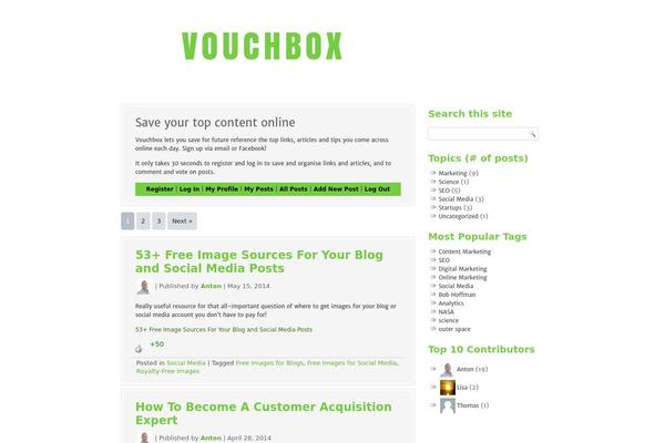 vouchbox.com site used Vouchboxv4