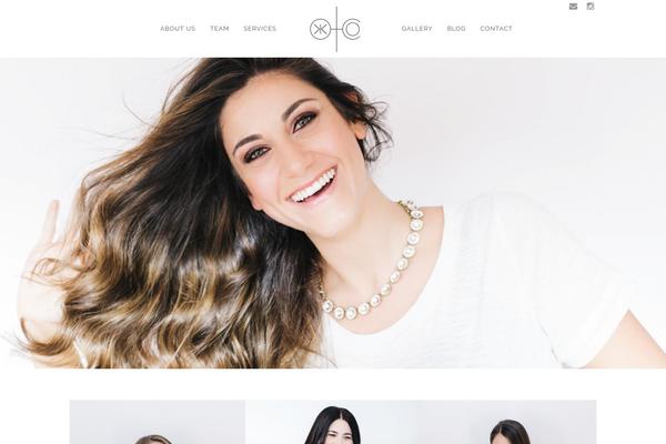 Salient theme site design template sample