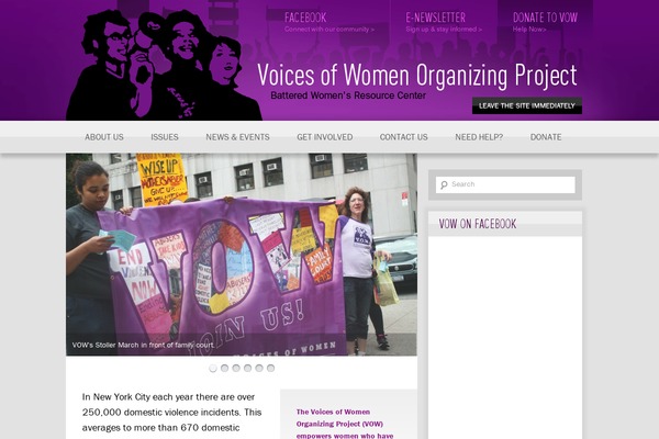 vowbwrc.org site used Vow