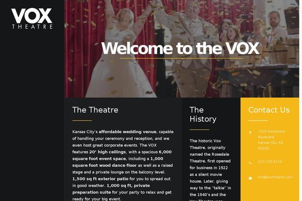 voxtheatre.com site used Photex