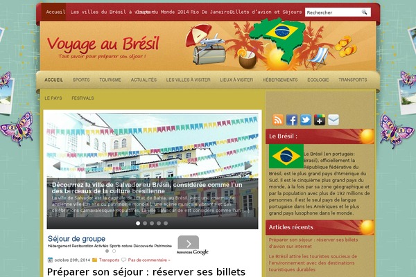 voyage-au-bresil.fr site used Travelweb