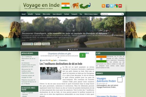voyage-en-inde.fr site used Greentravel