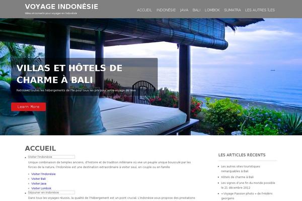 voyage-indonesie.fr site used Precious Lite