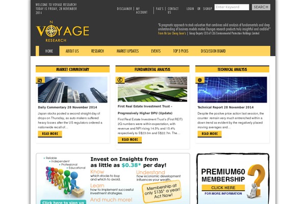 voyageresearch theme websites examples