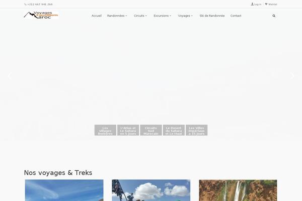 Terrifico theme site design template sample