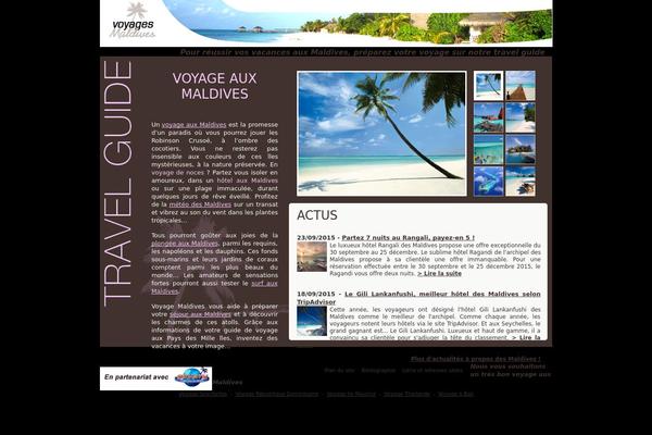 voyages-maldives.com site used Maldives