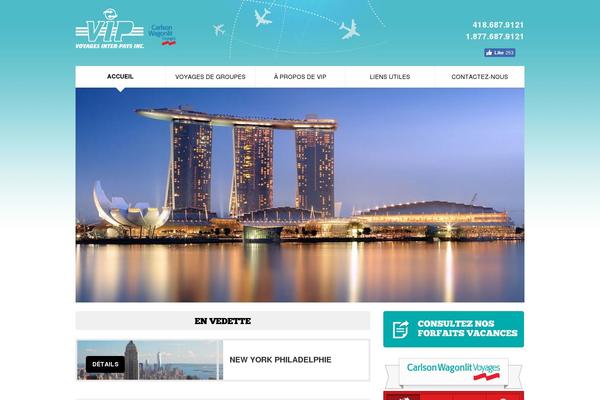 voyagesinterpays.com site used Voyages-inter-pays