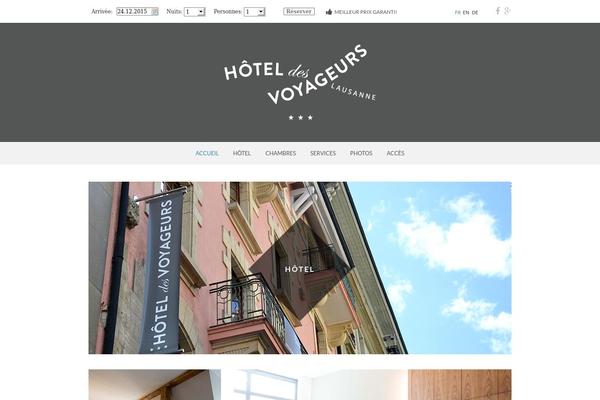 voyageurs.ch site used Hotelvoyageurs-child-theme-master