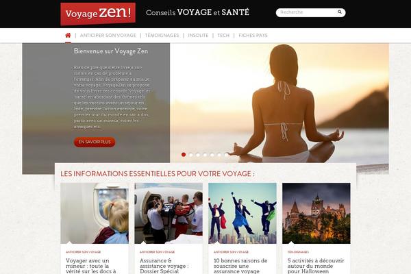 voyagezen.fr site used Rootschild