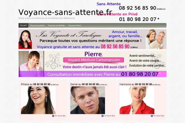 voyance-sans-attente.fr site used Fliphoto