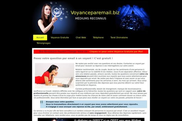 voyanceparemail.biz site used Voyanceparmailbiz