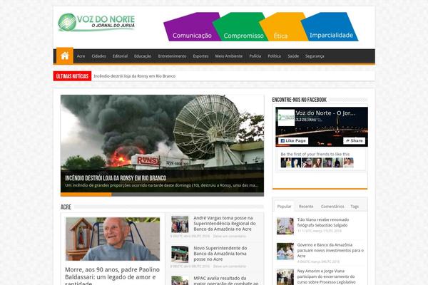 vozdonorte.com.br site used Portal2014