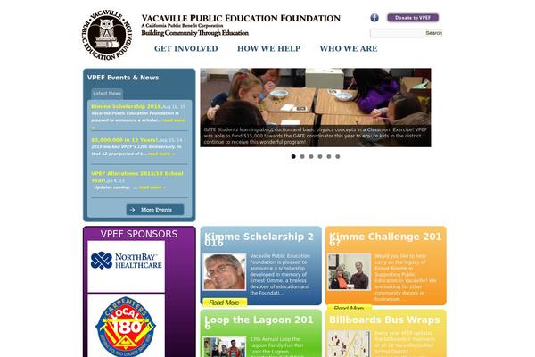 vpef.org site used Vacaville