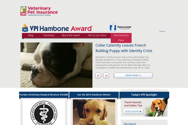 vpihamboneaward.com site used Vpi-hambone