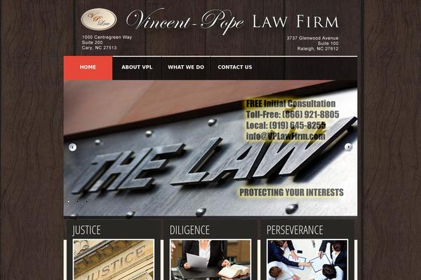 vplawfirm.com site used Theme1912