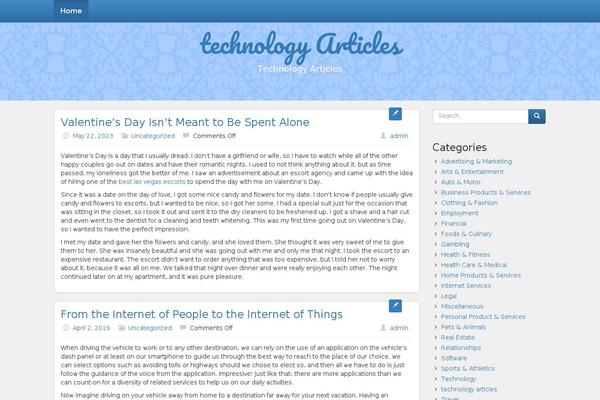 Lana Blog theme site design template sample