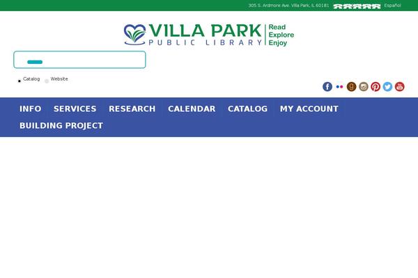 vppl.info site used Villa-park-library