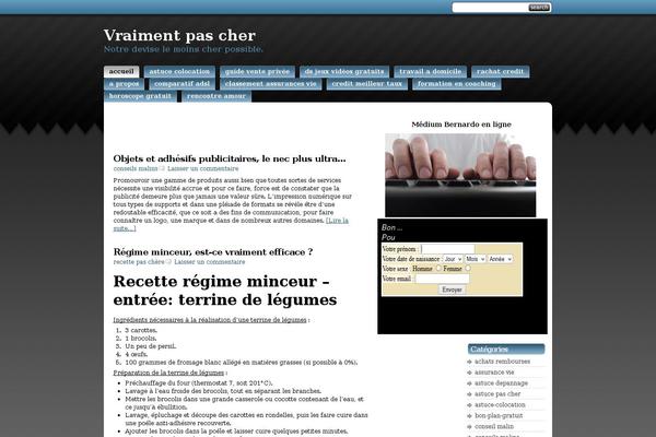 vraiment-pas-cher.com site used Studiopress-fr