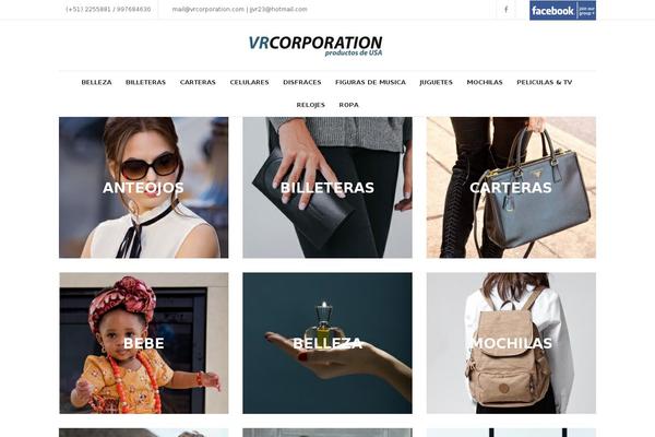 XStore theme site design template sample