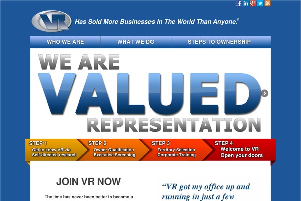 vrfranchiseopportunity.com site used Vrcorp