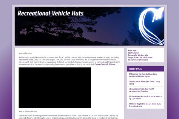 Purple Modena theme site design template sample