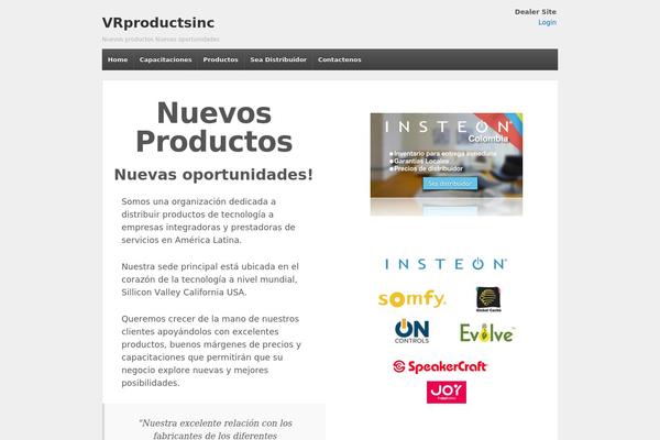 vrproductsinc.com site used ResponsivePro