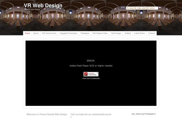 vrwebdesign.co.uk site used Lore-child
