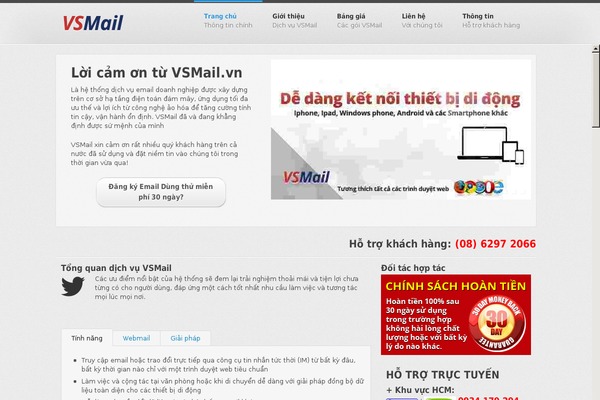 vsmail.vn site used Vsmail