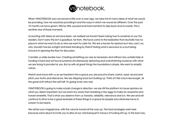 vsnotebook.com site used Vsnotebook