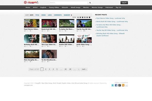 Site using Automatic Youtube Video Posts Plugin plugin
