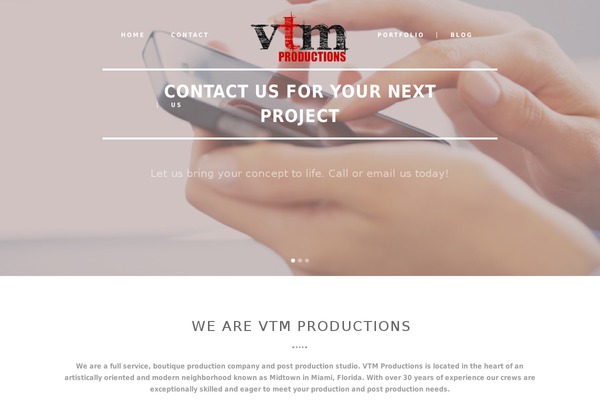vtmproductions.com site used Vtmpro
