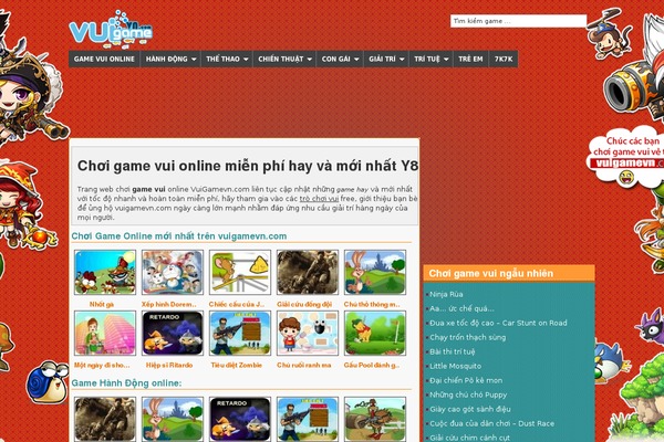gamevui theme websites examples