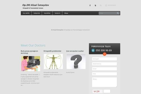 Healthpress Theme theme site design template sample