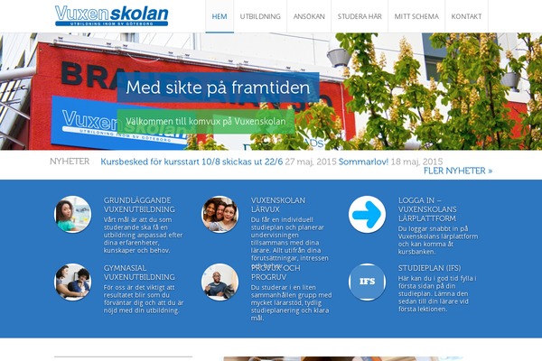 vuxenskolan.se site used Pixelstore