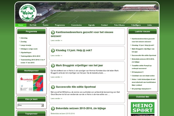 vvheino.nl site used Heino2014januaririal